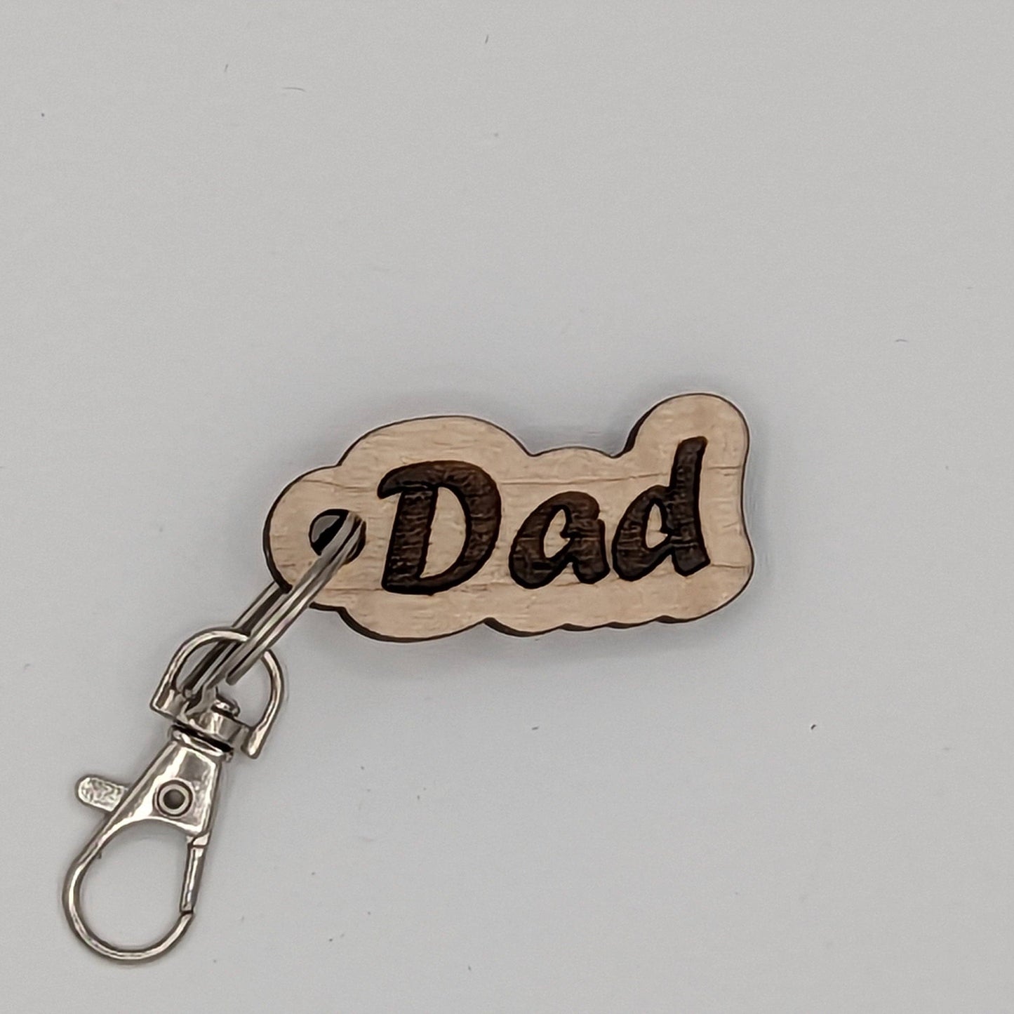 Dad - Wooden Keychain