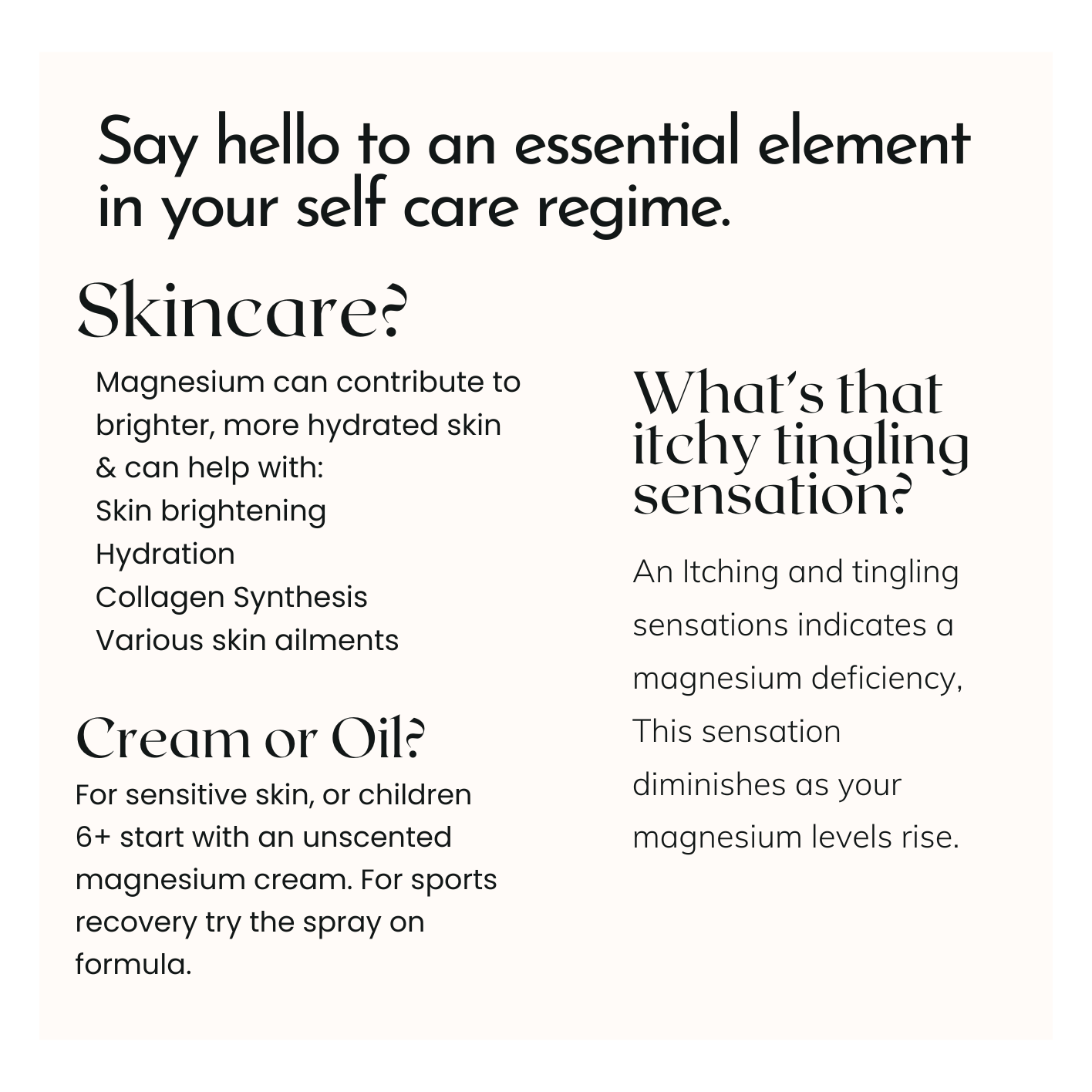 Magnesium Oil | Unscented