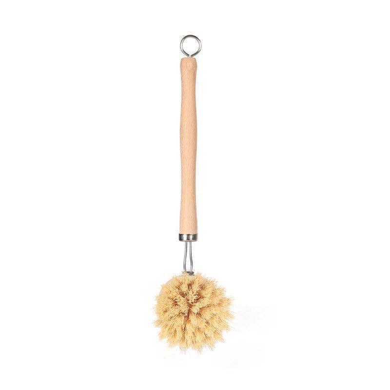 Bamboo Sisal Dish Brush - Zero Waste Kitchen Brush