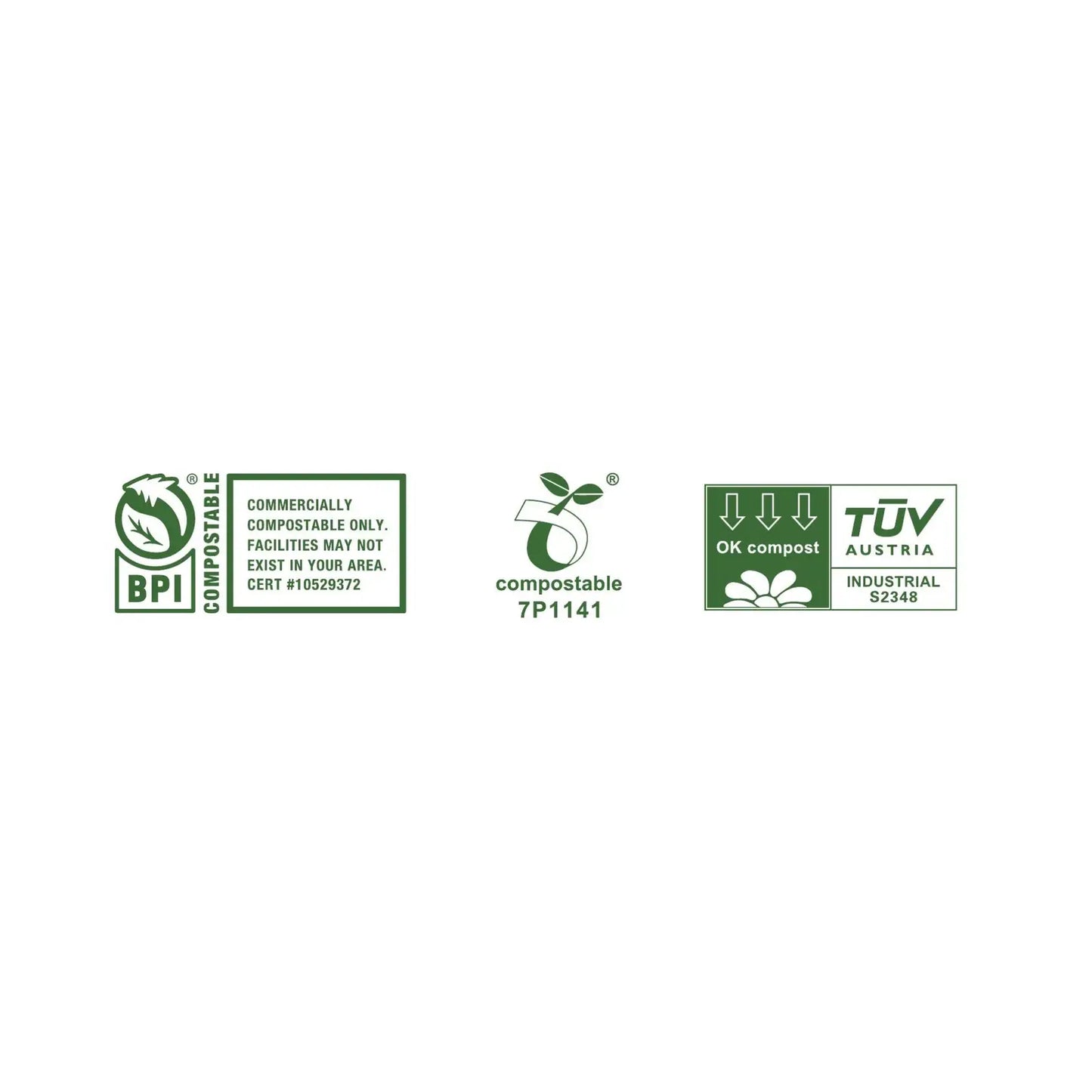 Compostable Cornstarch Poop Bags - 3 Rolls