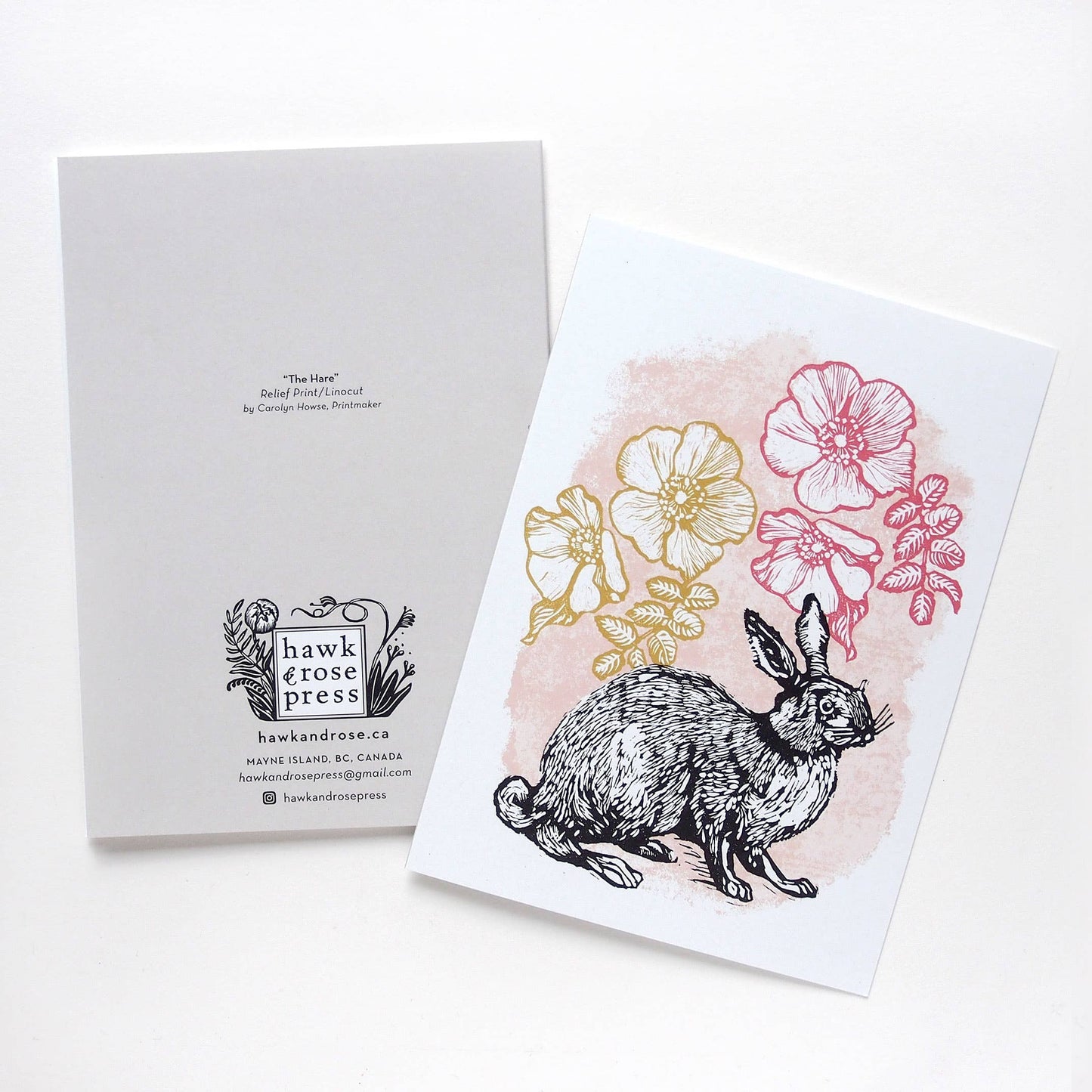 ‘The Hare’ Art Card