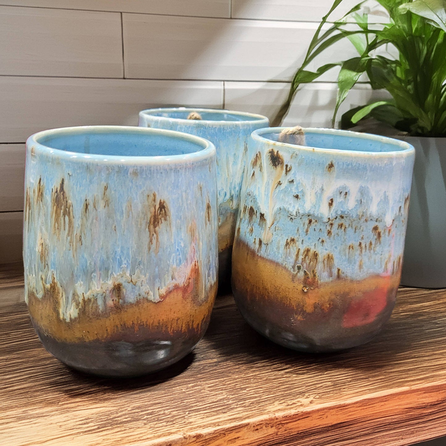 Copper Waterfall Cup