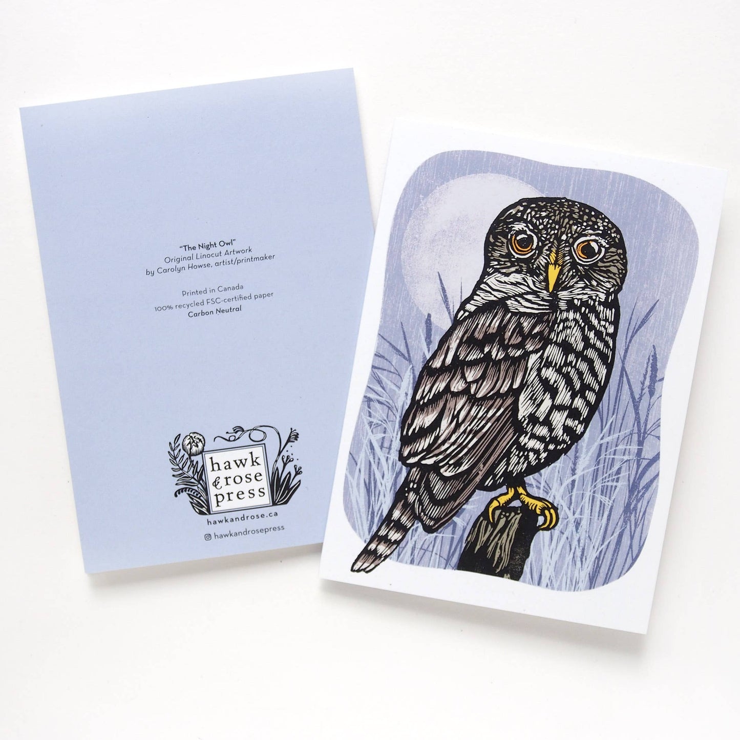 ‘Night Owl’ Art Card