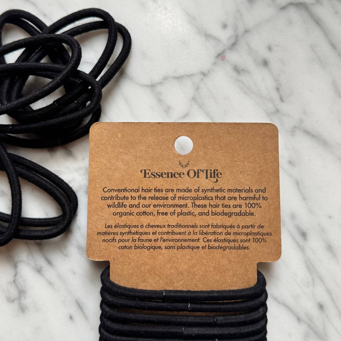 Earth-friendly Biodegradable Hair Ties