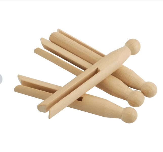 Wood Clothes Pegs