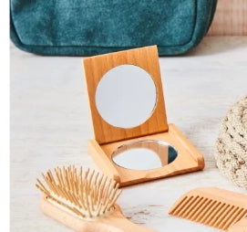Beechwood Pocket Mirror
