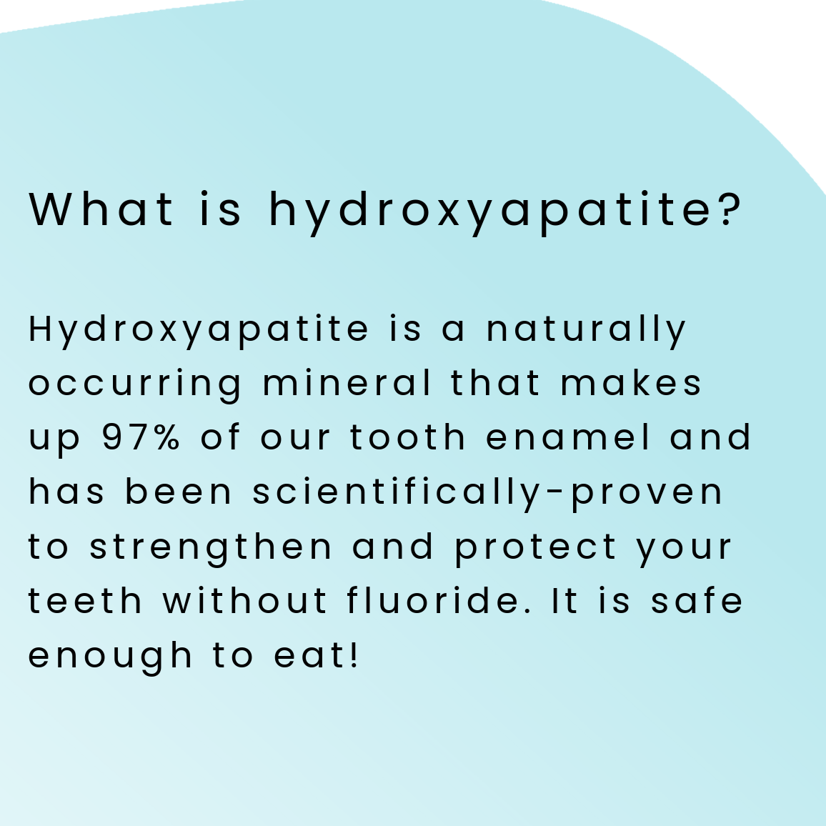 Toothpaste - Fresh Mint with Hydroxyapatite 93g