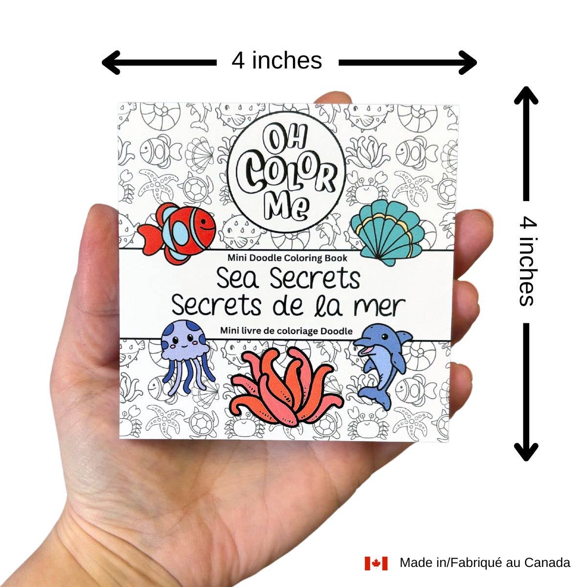 Mini Coloring Book Sea Secrets