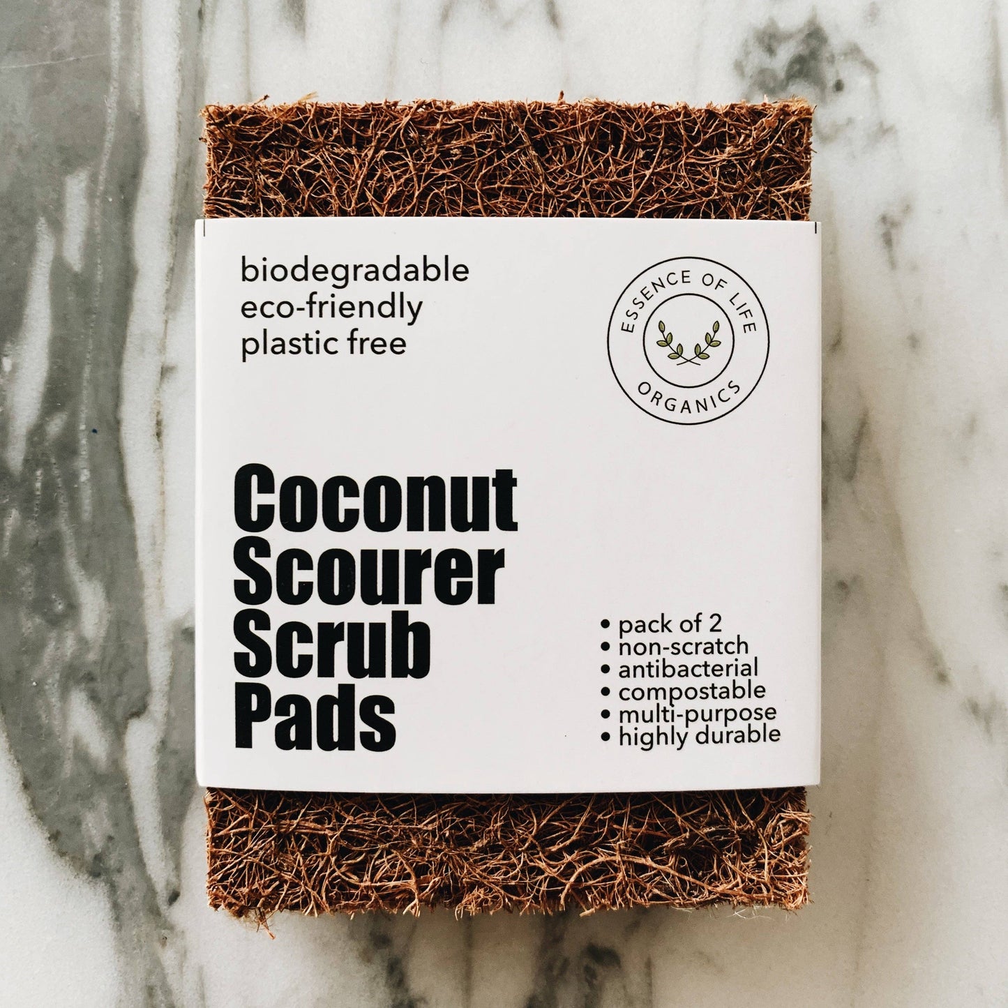 Coconut Scrub Pad- pack of 2