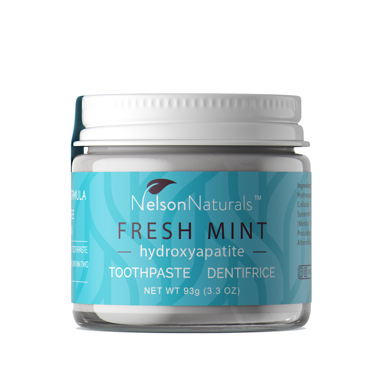 Toothpaste - Fresh Mint with Hydroxyapatite 93g