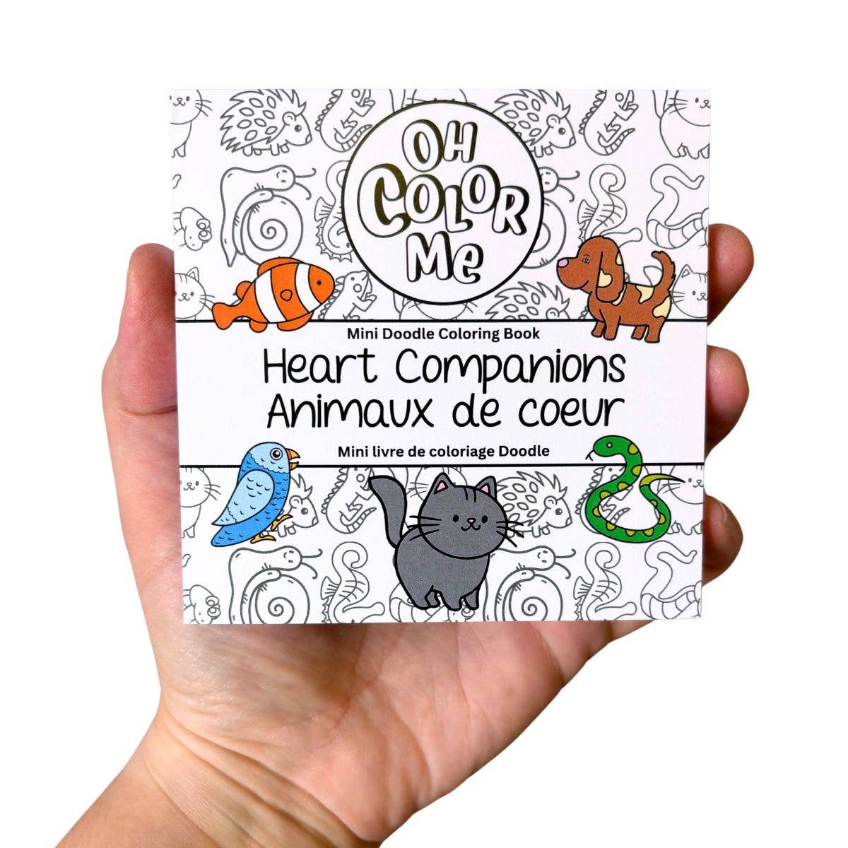 Mini Coloring Book Heart Companions