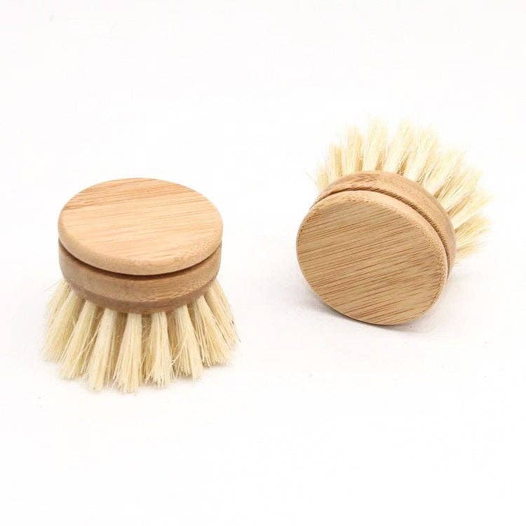 Bamboo Sisal Dish Brush - Zero Waste Kitchen Brush