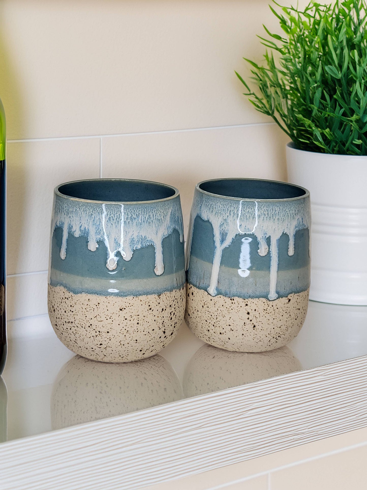 Pottery Wine Cup