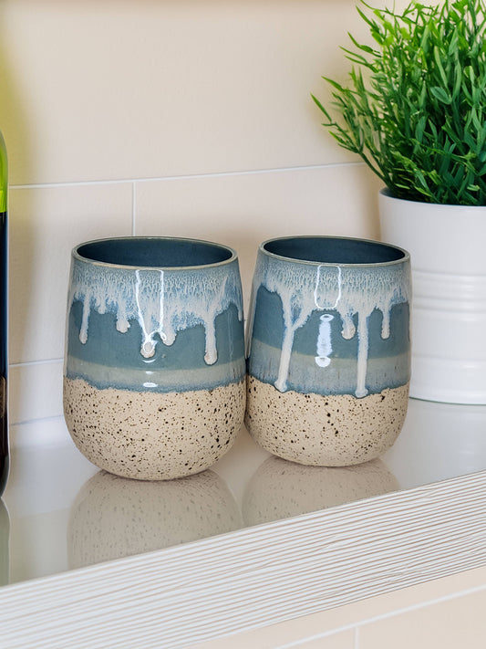 Pottery Wine Cup
