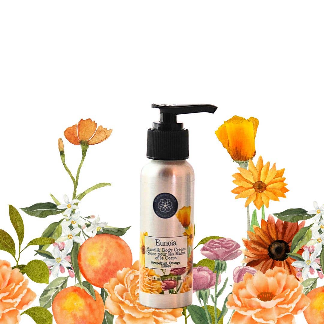 Eunoia  Botanical Hand Cream | Orange + Grapefruit