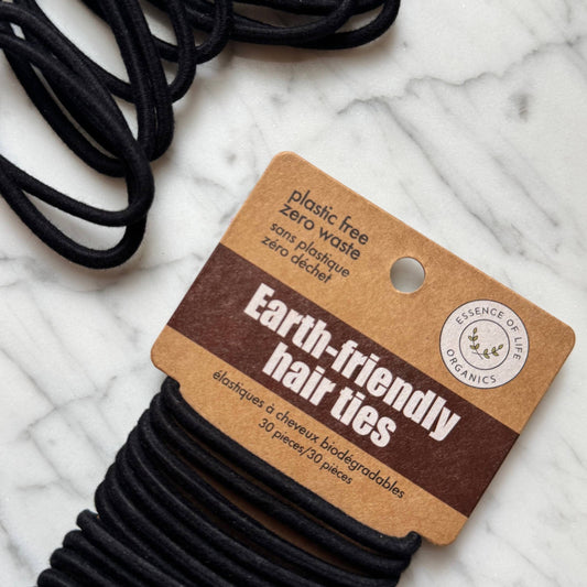Earth-friendly Biodegradable Hair Ties