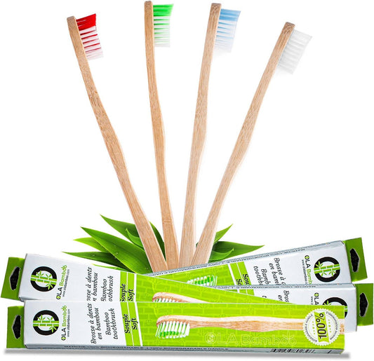 Toothbrush - Bamboo, Made in Canada