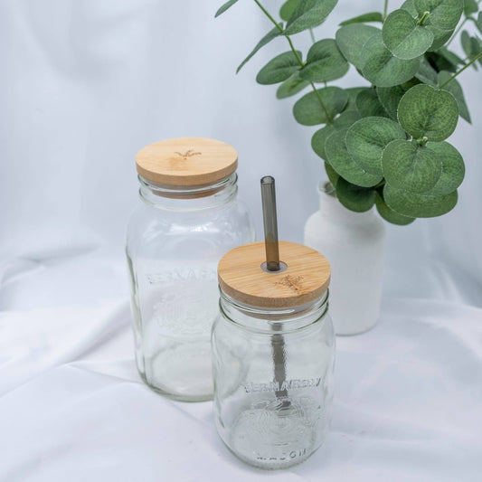 Bamboo Mason Jar Lids