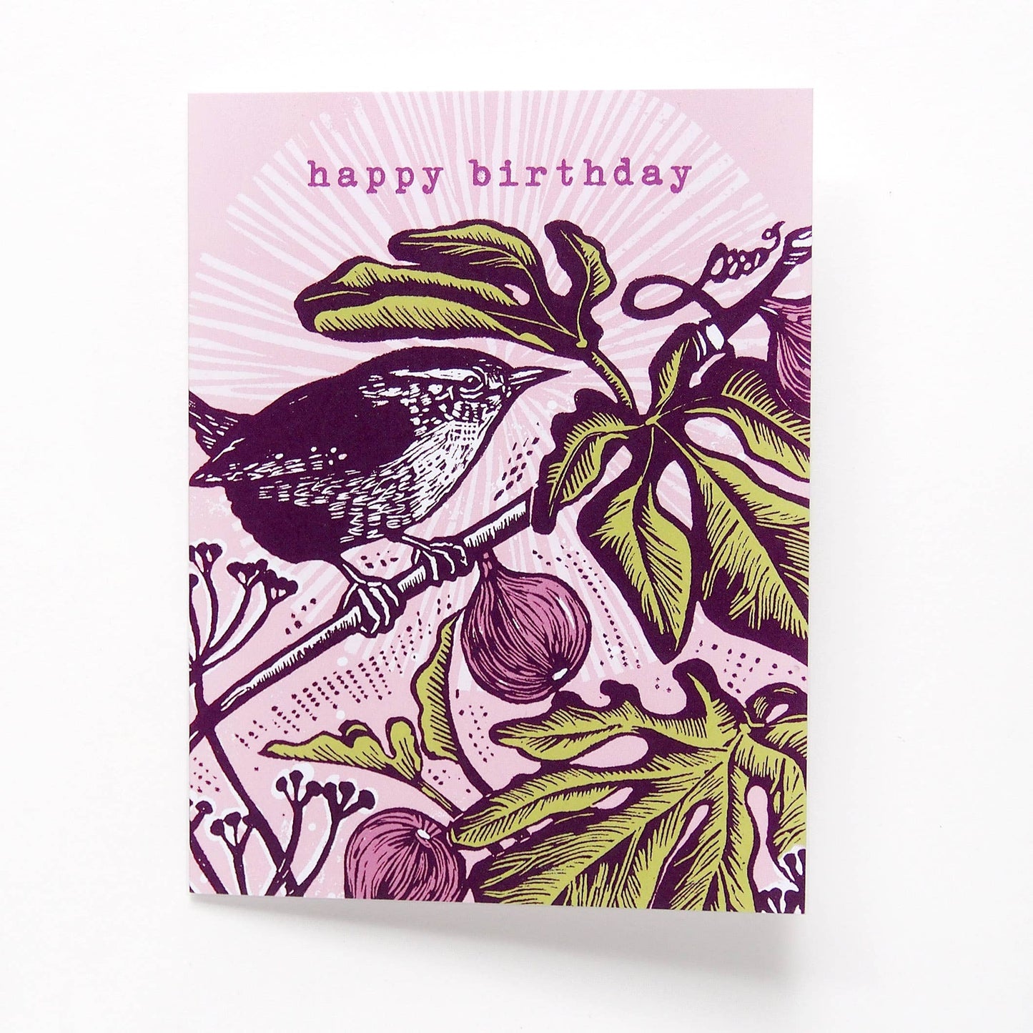 ‘Wren’ Birthday Card