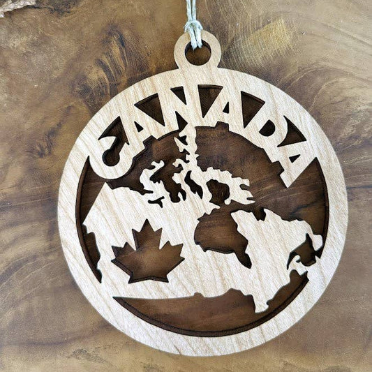 Canada Christmas Tree Ornament