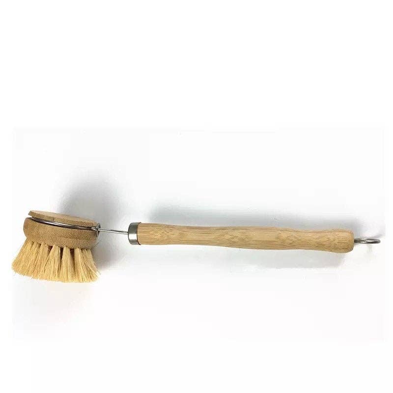 Bamboo Sisal Dish Brush - Zero Waste Kitchen Brush