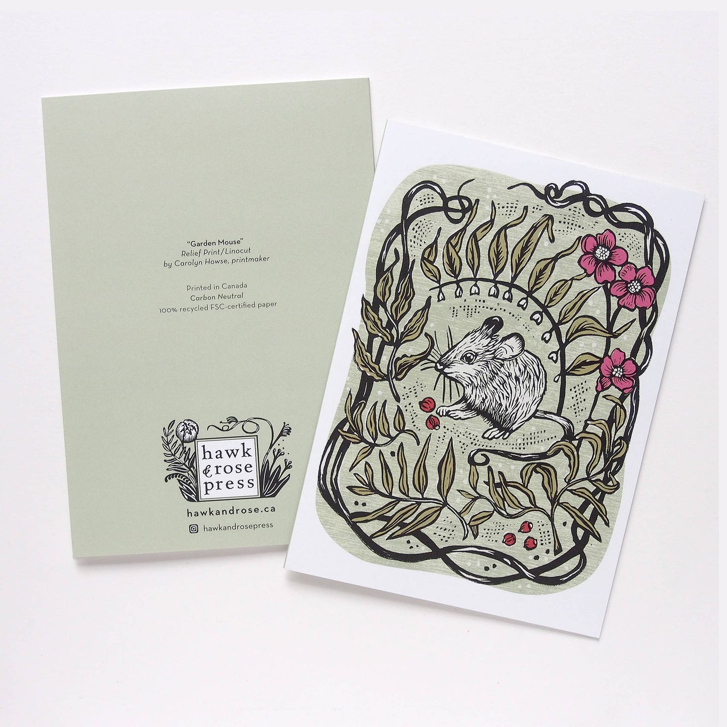 ‘Garden Mouse’ Art Card