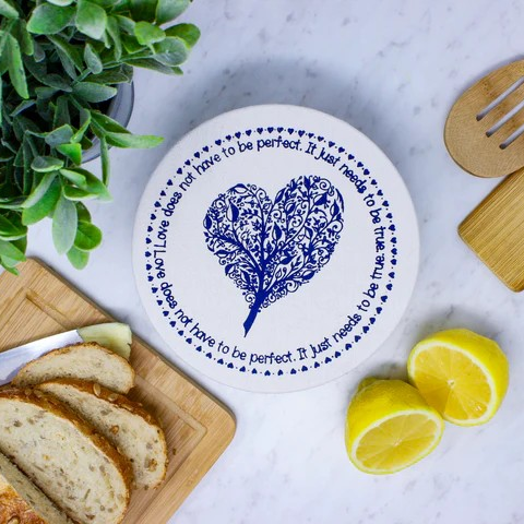 Organic Cotton Waxed Bowl Cover