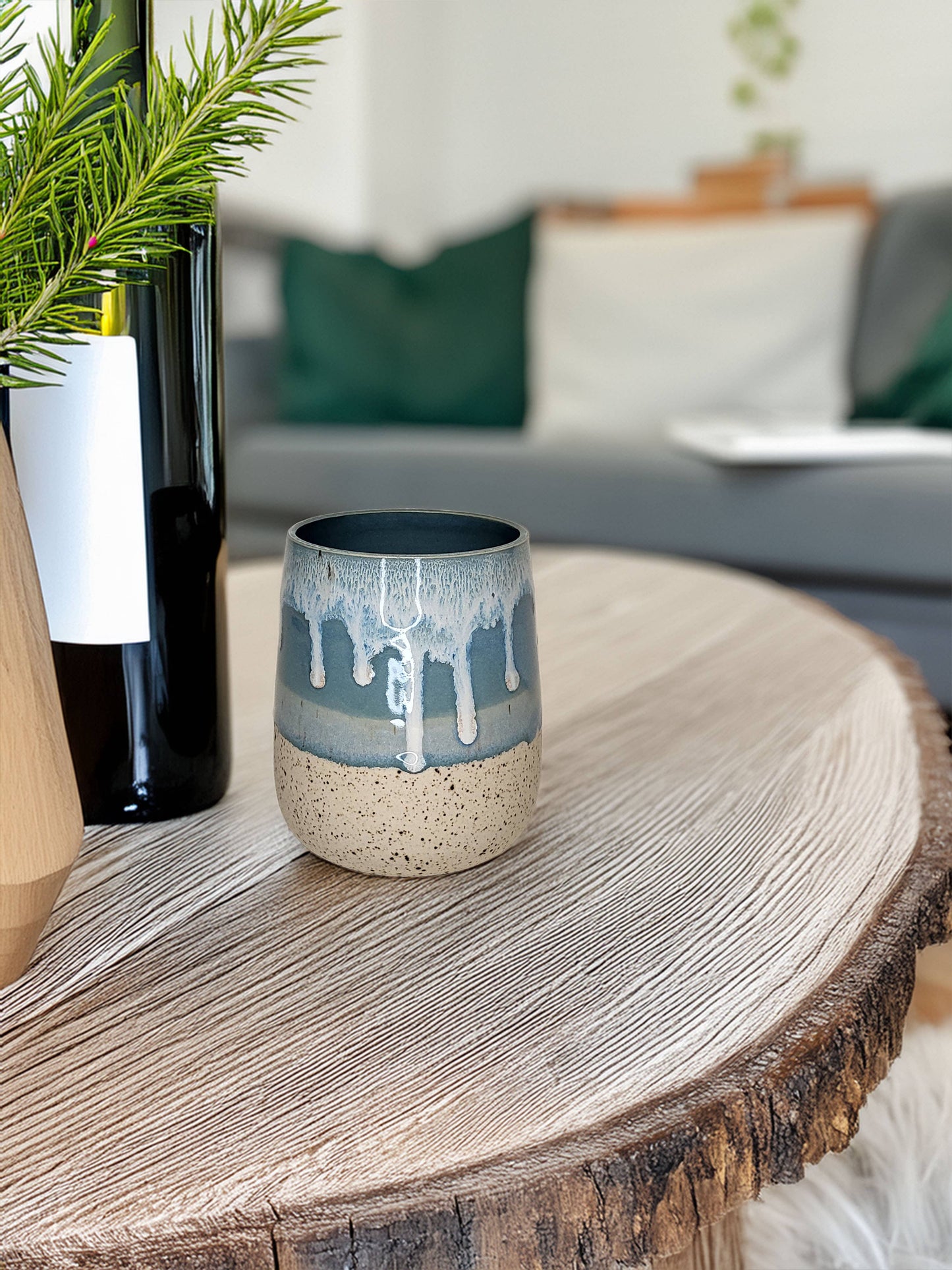 Pottery Wine Cup