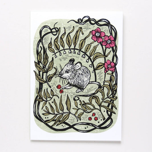 ‘Garden Mouse’ Art Card