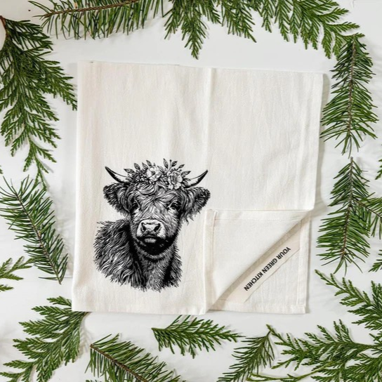 Organic Cotton Tea Towel