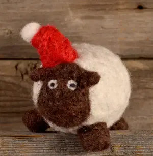 Santa Sheep Needle Felting Kit