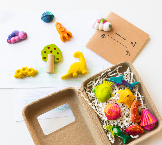 Handmade Crayons - BY THE SEA - Crayons faits à la main