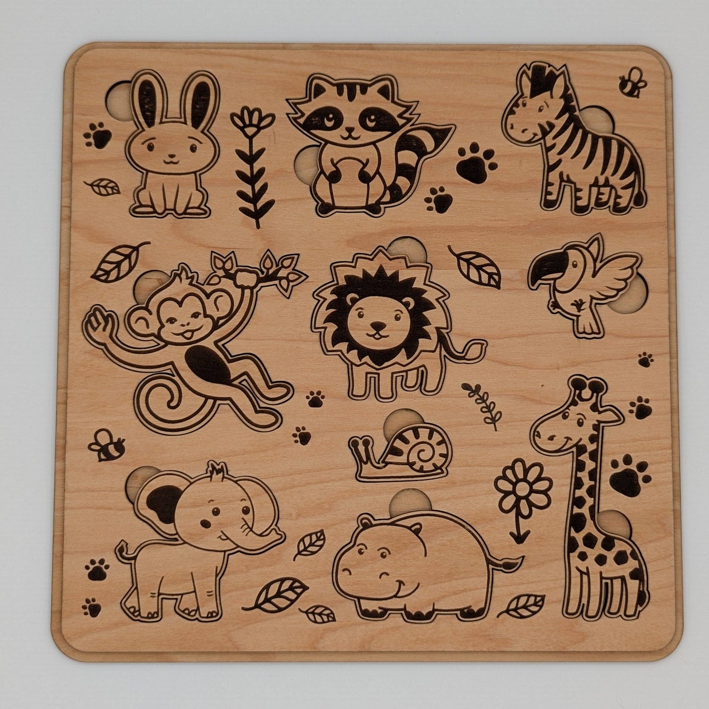 Wooden Puzzle - Zoo Animals