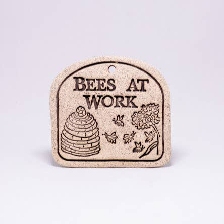 Stoneware Garden Plaque