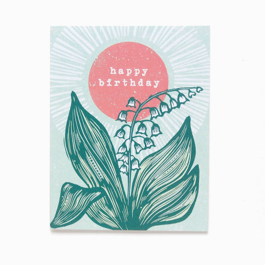 ‘Lily’ Birthday Card