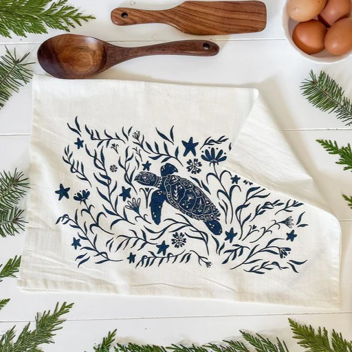 Organic Cotton Tea Towel
