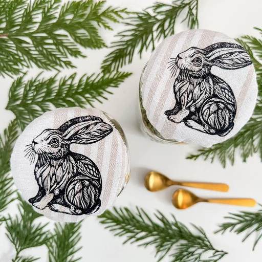 Organic Cotton Jar Covers