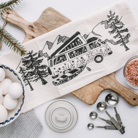 Organic Cotton Tea Towel